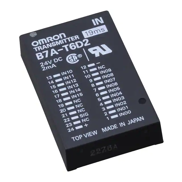 Omron Automation and Safety B7A-T6D2 产品图片